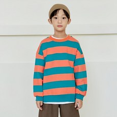 vavkids 兒童條紋大學T