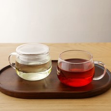Samho Glass 耐熱玻璃濾茶杯 SH teapotset-3, 玻璃, 2套