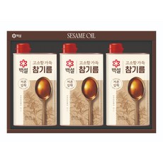 CJ BEKSUL 白雪 香醇芝麻油1號禮盒, 1套