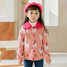 Lala Amang 女童 Pinky Uni 開衫