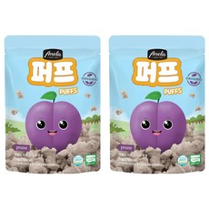 Anela 李子泡芙米果, 20g, 李子味, 2個