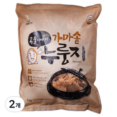 곡물명가 곡물명가 가마솥 누룽지, 2개, 3kg