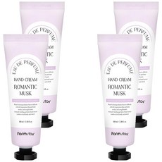 Farm stay 植物莊園 香水護手霜 浪漫麝香, 100ml, 4個