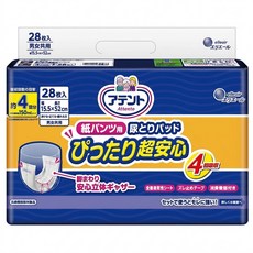 elleair 艾黎艾爾 Attento 愛適多 貼合超安心褲型專用尿片 4回吸收, 15.5 x 52cm, 1包, 28片