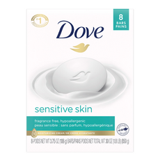 Dove 多芬 敏感潔面皂, 106g, 8個