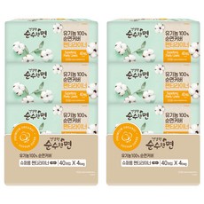 Pure Cotton 纯棉美人 棉質護墊, 40片, 8包, 加長型(18cm)