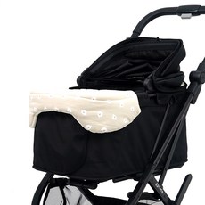 로띠에 강아지 유모차 가드핏 쿠션, 비숑베이지, 1개