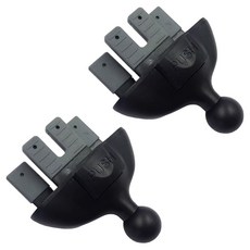 AUTO CREW 車用CD插槽支架 AC-T03, 黑色, 2個