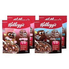 첵스초코 오곡으로 만든 시리얼 마시멜로 400g 2p + 스노우초코볼 420g 2p, 1세트