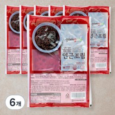 곰곰 연근조림, 1kg, 6개