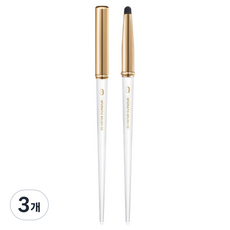 아멜리 스푸마토 브러시 02, 3개, 화이트