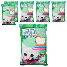 愛寵 豆腐砂貓砂, 原味, 7L, 6包