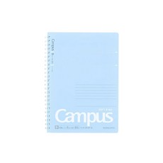 KOKUYO 國譽 Campus B5軟線圈點線筆記本 可折疊輕巧 可撕式內頁設計, 藍色, 1本