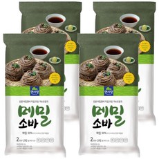 면사랑 메밀소바 2인, 292g, 4개