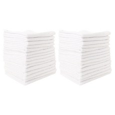 Clean Eye 奢華棉質洗碗布 白色, 30個