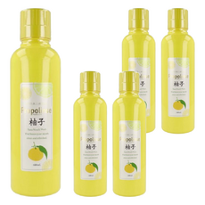 Propolinse 蜂膠漱口水 柚子口味 清潔口腔髒污 清新好口氣 600ml, 5瓶