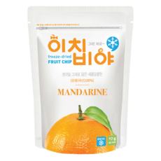 Ichibiya 韓國幼兒水果乾 橘子, 17g, 1包