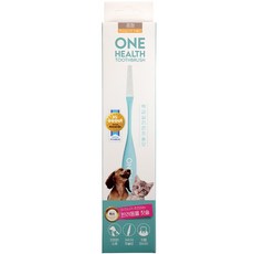 NYANGCHI One Health 寵物牙刷 中型, 藍色, 1個