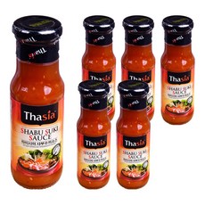 타이시아 샤부수끼 소스, 170g, 6개