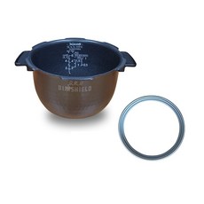 cuckoo 電子鍋替換內鍋 CRP-HSXB0630FB專用+6人份雙層橡膠密封墊圈 DH06, 229I, 1組