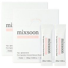 mixsoon 膠原蛋白粉10p, 1g, 2個