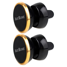 ARTROMEPERUZZI iView 磁吸式出風口智慧型手機支架, 2個, 金色