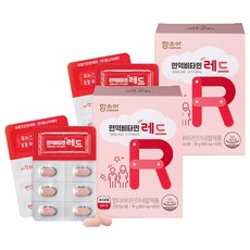 함소아 면역비타민 레드 36g, 60정, 2개