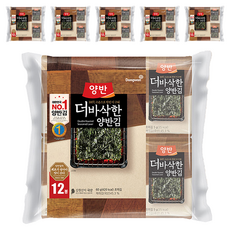 양반 더 바삭한 김, 60g, 6개