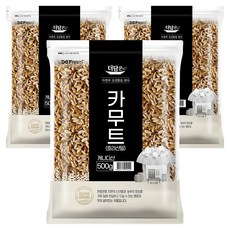 더담은 호라산밀 카무트, 500g, 3개