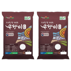 GAP 인증 수향미 골든퀸 3호 백미 특등급, 4kg, 2개