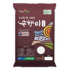 GAP 인증 수향미 골든퀸 3호 백미 특등급, 5kg, 1개