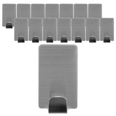 코멧 홈 다용도 스텐304 걸이형 후크, 15개입