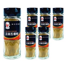 飛馬 正品五香粉, 粉質細緻 去腥 增香, 30g, 6瓶