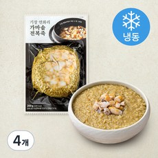 기장물산 연화리 가마솥 전복죽 (냉동), 200g, 4개