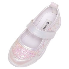 LA STELLA 女童亮片瑪莉珍