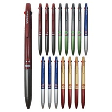 1977아토 마블 캐릭터 3색 볼펜 4종 0.7mm, 스파이더맨 + 헐크 + 캡틴아메리카 + 아이언맨, 4세트