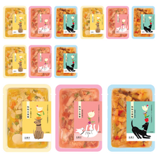 FIVE-FIFTY PET 五歲半 狗狗主食餐 老饕組合餐 12包, 3種雞肉綜合, 1.8kg, 1盒