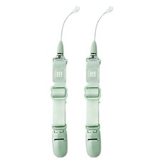 Simba 小獅王辛巴 蘊蜜夜光奶嘴帶, 綠沐, 2條