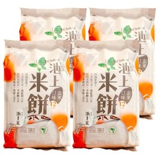 池上鄉農會 池上米餅 玄米口味 97g 4包, 嚴選池上米製作，健康美味