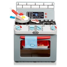 little tikes 小泰克仿真烤箱 角色扮演學習生活技能, 1入, MG17507