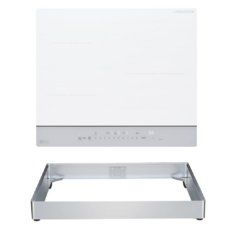 LG 디오스 오브제컬렉션 인덕션 빌트인 3구 전기레인지 미스트 크림 스카이 본품 + 프리스탠딩 자재 8.5cm 방문설치, BEI3WSQLOC