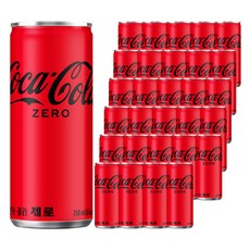 코카콜라 제로, 250ml, 30개
