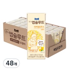 맘스앱솔루트 앱솔맘 식이섬유 주스, 200ml, 48개