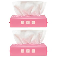 SELFANGEL 拋棄式潔面海綿, 白色, 2個