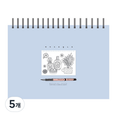 TOCTOC My Drawing Note 紫羅蘭 130g, 單一尺寸, 5個