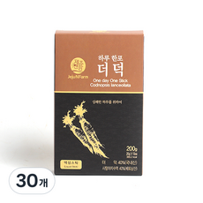 누리원 하루 한포 더덕차