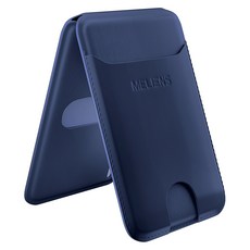 멜리언스 3in1 초강력 맥세이프 카드지갑 아이폰 케이스 거치대, 2세대 네이비, 1개
