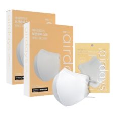 airdays 鳥嘴型口罩 KF94 S號, 白色, 1片, 100片