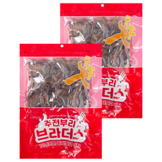 주전부리브라더스 구운 리얼 오징어 다리, 2개, 250g