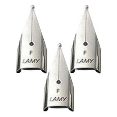 LAMY 鋼筆筆尖 銀色, 3個, F
